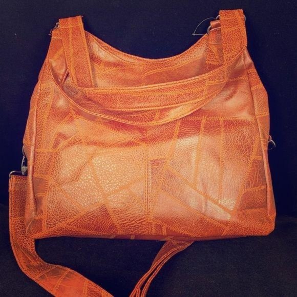 Hayden Harnett Handbags - Hayden Harnett Tan PU Leather Hobo Bag